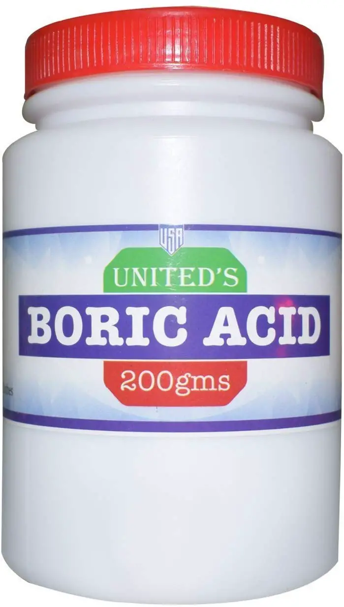 how to use boric acid powder