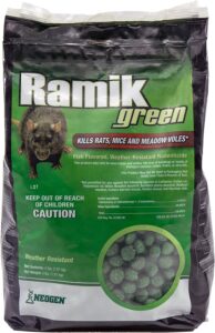 Neogen Ramik Green Fish Flavored Weather Resistant Rodenticide Nuggets