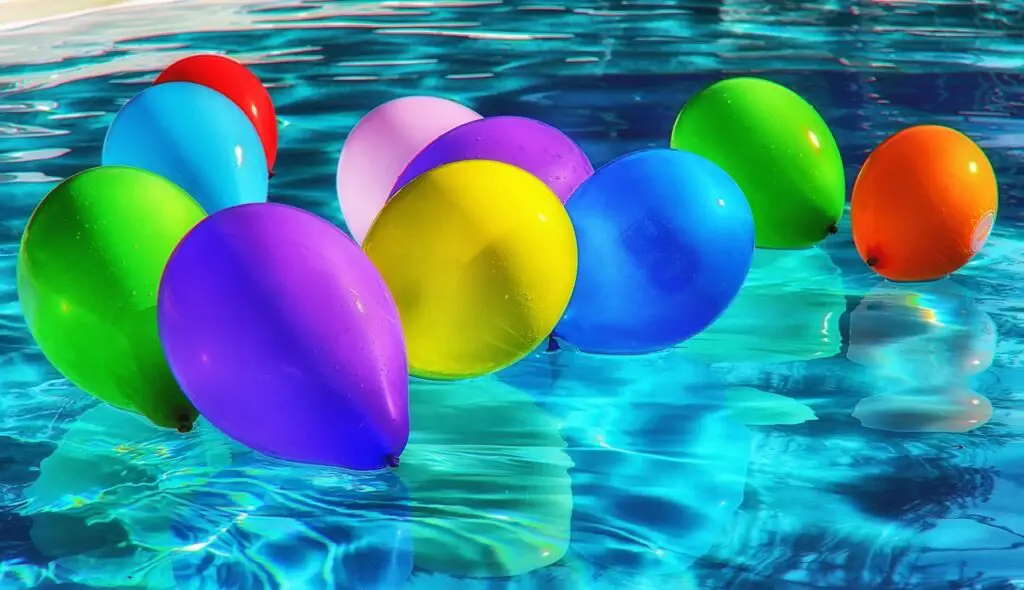 Pool Bright Color Baloons
